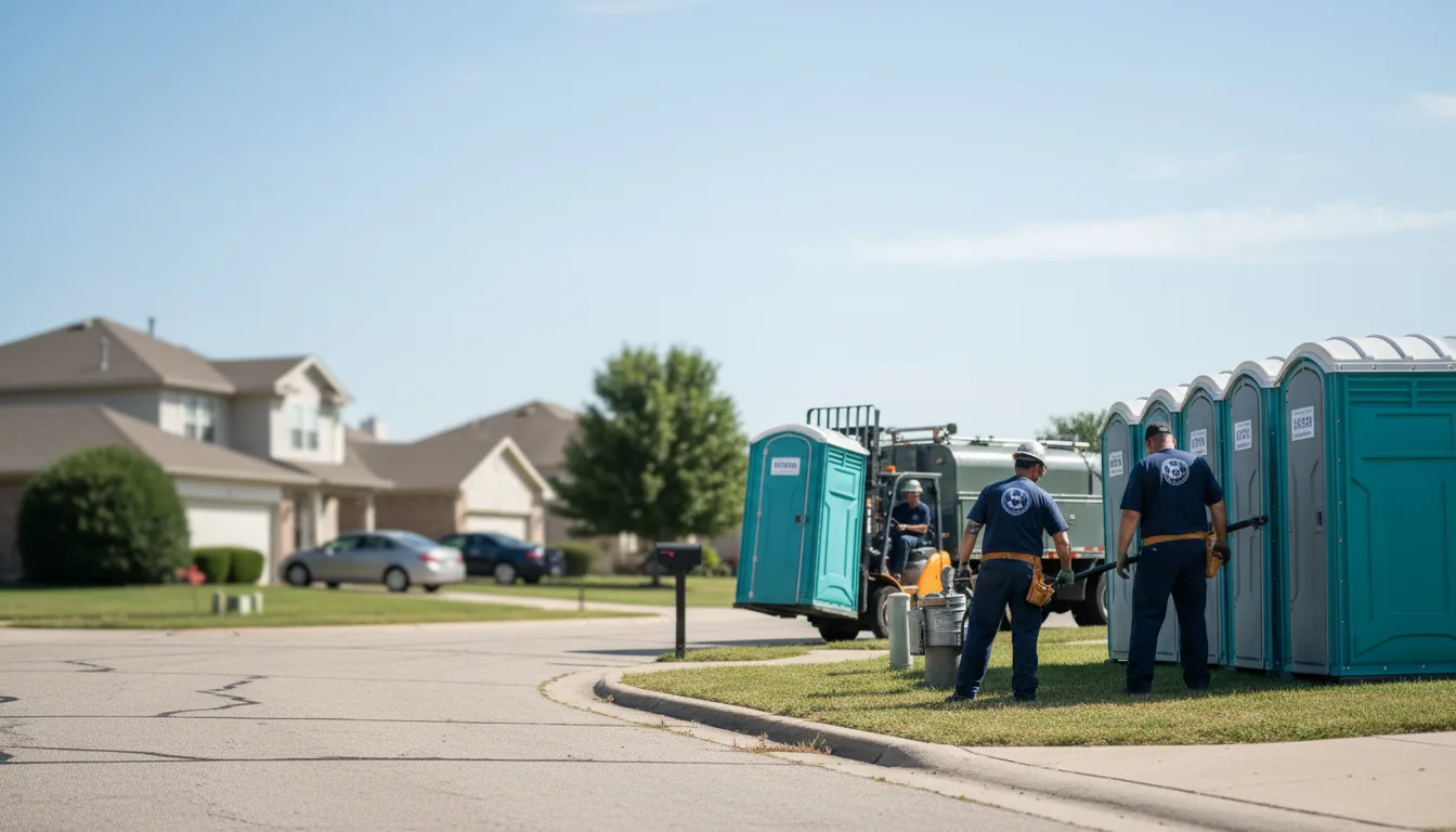 Porta Potty Rental in Thompson, IA near me